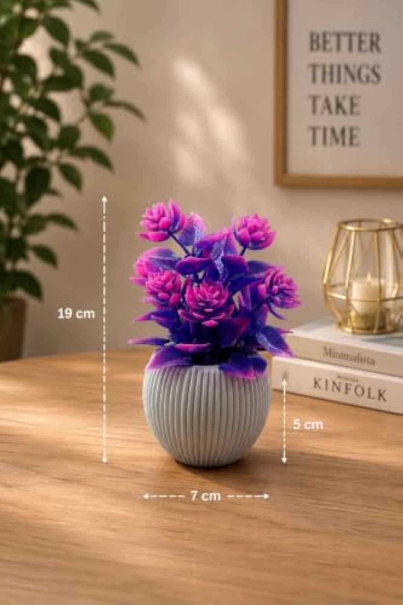 Oseries Artificial Plants Fake Mini Plant Small Greenery Decor